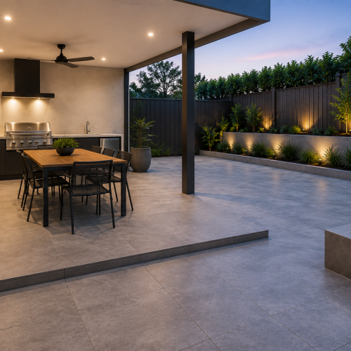 patio tiling